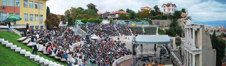 Concert in Plovdiv, Bulgaria