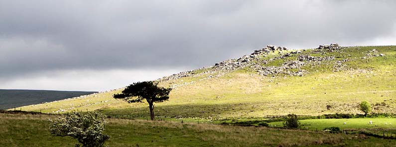 Dartmoor in Devon, UK