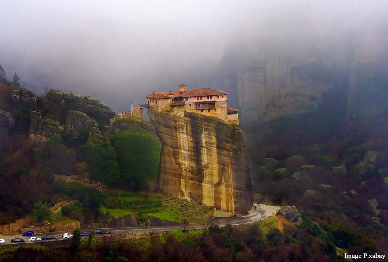 Roussanou Monastery, Meteora, Greece