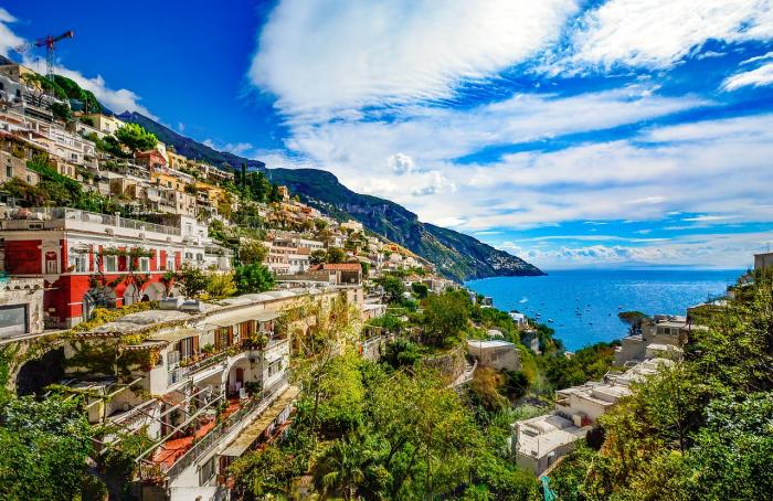 Positano on the Amalfi Coast of Italy