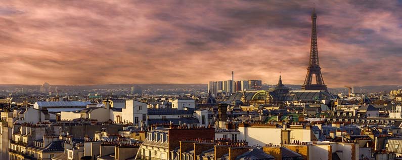 Paris skyline