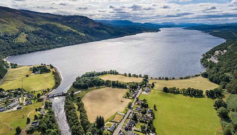 Perthshire view in Scotland