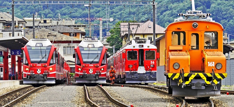 Train tour of Italy