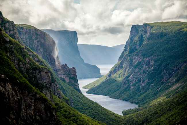 Western Brook Pond, Newfoundland and Labrador, Canada